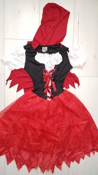 KOSTIUM strój Czerwony Kapturek Halloween - L-XL