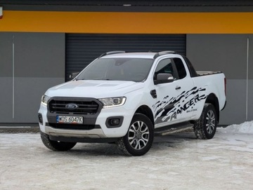 Ford Ranger V Podwójna kabina Facelifting 2019 2.0 EcoBlue 213KM 2021 Ford Ranger Ledy Navi Alu Kamera Serwis Gwarancja 2.0 Diesel 213KM