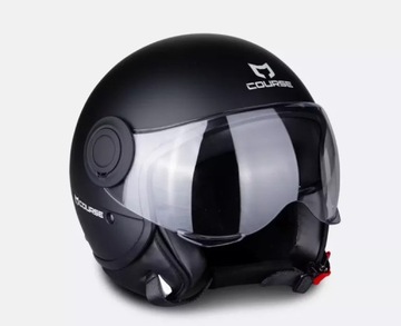 KASK OTWARTY COURSE FREE MATOWY CZARNY M
