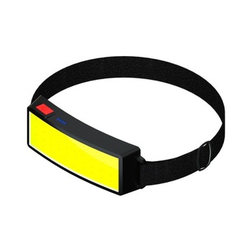 Latarka LED COB Bieganie, kemping i