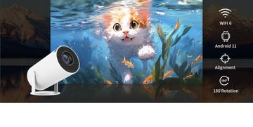 LQWELL HY300 4K Android 11 двойной Wi-Fi-проектор