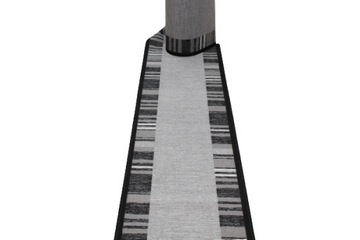 Chodnik antypoślizgowy RAMKA szary Berfin szerokość 67 cm podgumowany