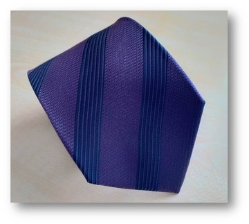 ROYAL CLASS - Elegancki krawat biznes 100% jedwab