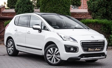 Peugeot 3008 I Crossover Facelifting 1.6 BlueHDi 120KM 2015 Peugeot 3008 1.6eHDI 120KM Allure Perla Skora Navi Ledy Hed-up Panorama Fu, zdjęcie 1