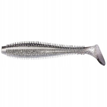 Guma Fox Rage Spikey Shad 9 cm Silver Bleak