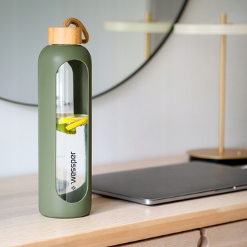 Сиропы Soda Stream, концентрат без сахара, 440 мл, футляр для бутылки с водой Wessper