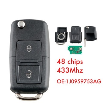 PILOT KLUCZYK VW SKODA SEAT 1J0959753AG 433 MHz