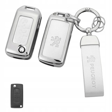 Etui Brelok na Kluczyk Samochodowy do Peugeot