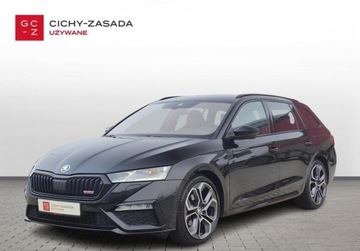 Skoda Octavia IV RS Kombi 2.0 TDI SCR 200KM 2022 Skoda Octavia RS 2.0TDI 200KM DSG Kamera Polskora Pakiety LED Matrix ASO K