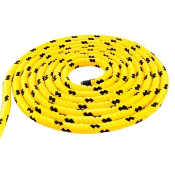 Lina Linka polipropylenowa pleciona żeglarska ŻÓŁTA 18mm 30m