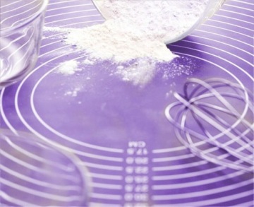 СИЛИКОНОВЫЙ СТОЛ 50х40СМ КУХОННЫЙ КОВРИК С МЕРКОЙ