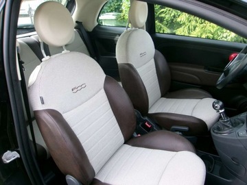 Fiat 500 II Hatchback 3d 1.2 69KM 2010 Fiat 500 Fiat 500 1.2 Sprowadzony Zarejestrowany stan bdb 1.2 Benzyna 69KM, zdjęcie 6