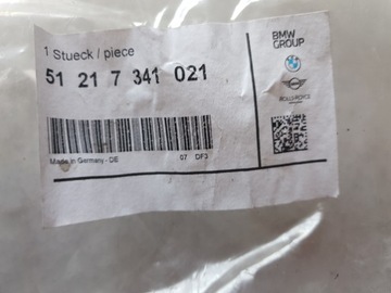 BMW 5 F90 G30 G31 G38 USZCZELNA TROJŮHELNÍK ZRCÁTKO LEVÝ VNĚJŠÍ ORYG-PN