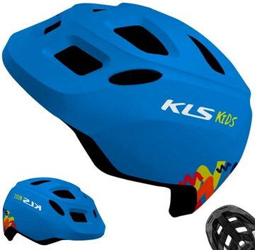 Kask dziecięcy KELLYS ZIGZAG 022 (45-50 cm) blue