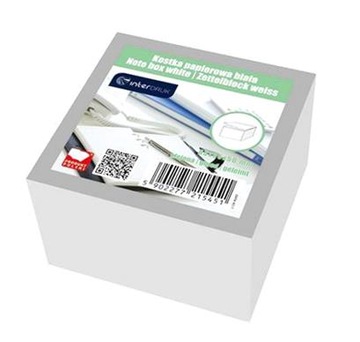 KOSTKA PAPIEROWA BIAŁA 85X85X50 MM, INTERDRUK