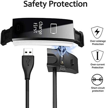 2 зарядных устройства с USB-кабелем для HUAWEI BAND 2 3 Pro 4 5