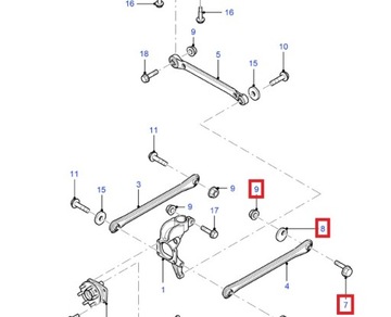 ЭКСЦЕНТРИЧЕСКИЙ БОЛТ ЗАДНЕГО МАЯТНИКА FORD GALAXY S-MAX