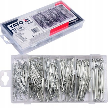 ZESTAW ZAWLECZEK PROSTYCH ZAWLECZKI 555SZT. YATO