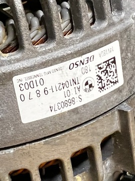 ALTERNÁTOR 180A 8680374 BMW F40 F44 F41 1.5 TURBO