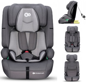 Fotelik samochodowy i-Size 9-36kg ISOFIX KINDERKRAFT SAFETYFIX 2 Top Tether
