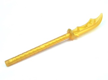 LEGO Kosa broń 41159pb02 złota perłowa