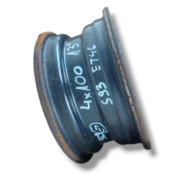 СТАЛЬНЫЕ КОЛЕСА 13 4x100 5.5J ET46 OPEL 90279907