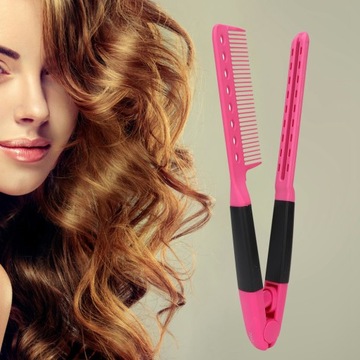 Пластиковая портативная расческа для выпрямления волос Curly FQ Tool