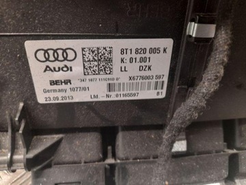 8T1820005K RADIÁTOR S5 QUATRO 260 2014 AUDI A5 (F53)
