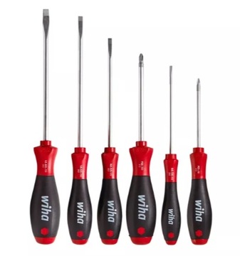 Zestaw wkrętaków Wiha SoftFinish 6 śrubowkrętów