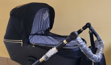 МОСКИТНАЯ СЕТКА ЛЮКС ДЛЯ КОЛЯСОК И СИДЕНИЙ, ЧЕРНАЯ