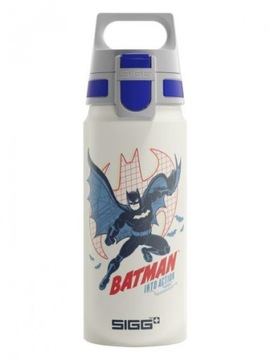Butelka SIGG WMB One Batman Into Action White 0.6l 600ml Szkoły Wycieczkę