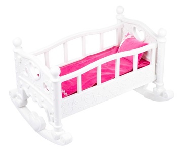 КРОВАТЬ ДЛЯ КУКЛЫ KINDERPLAY, ПОСЛАНИЕ ДЛЯ КОЛЯЛКИ