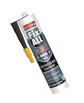 Klej Hybrydowy Uszczelniacz Flexi Fix All Soudal Elastyczny CZARNY 290ml