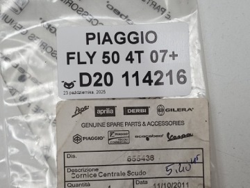 PIAGGIO FLY 4T 07+ ЭМБЛЕМА ДЕКОР ХРОМ НОС 655436