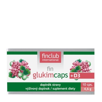 Suplement diety odporność Glukimcaps + D3 10 kaps.