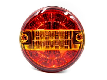 Lampa zespolona tylna LED DIODOWA przyczep okrągła