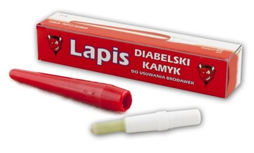 Lapis Diabelski kamyk, sztyft do usuwania brodawek, 1 sztuka
