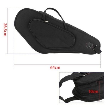 Цельный латунный футляр для рюкзака для альт-саксофона