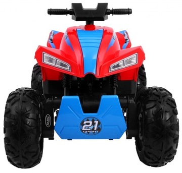Quad na akumulator Sport Run dla dzieci Czarny + Napęd 4x4 + LED MP3