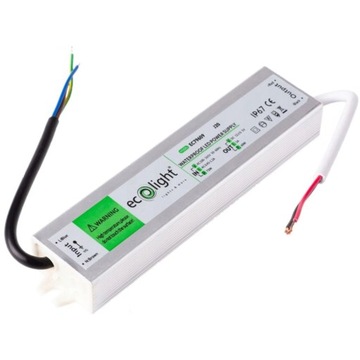 Zasilacz do TAŚMA LED TAŚM 12V 60W WODOODPORNY HERMETYCZNY IP67