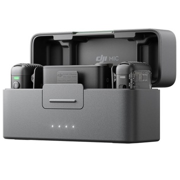 Беспроводная микрофонная система DJI Mic 2 (2 передатчика + 1 приём + чехол для зарядки)