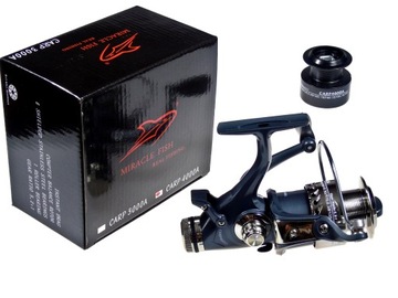 ФИДЕРНАЯ КАТУШКА ДЛЯ КАРПА МЕДЛЕННОСКОРОСТНАЯ GROUND CARP 3000A PRO