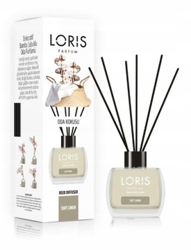 ZAPACH DO DOMU LORIS PERFUMY EXCLUSIVE 120 ML SOFT LINEN BAWEŁNA