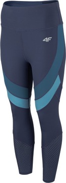 Spodnie sportowe 4F SPDF015 legginsy granat 7/8