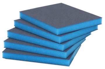 10x ГУБКА ДЛЯ ВЛАЖНОЙ/СУХОЙ ШЛИФОВКИ P240