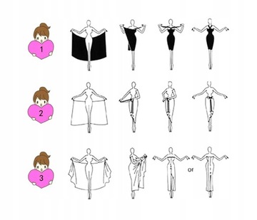 ПЛЯЖНЫЙ ШАРФ ПАРЕО, БАХРО, ЦВЕТА БОХО