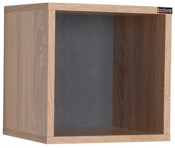 PÓŁKA ŚCIENNA WISZĄCA REGAŁ NA KSIĄŻKI 33cm Salonu Pokoju Styl Domu Sonoma