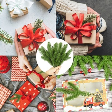 ЕЛЬ ЕЛЕВАЯ ВЕТКА РОЖДЕСТВЕНСКАЯ ДЕРЕВО ГУСТЫЕ ВЕТКИ 6 веток