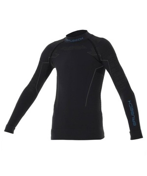 BRUBECK THERMO JUNIOR BLUZA BIELIZNA KOSZULKA TERMOAKTYWNA 140/146