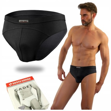 SESTO SENSO Slipy ODDYCHAJĄCE CADET Mikromodal XL